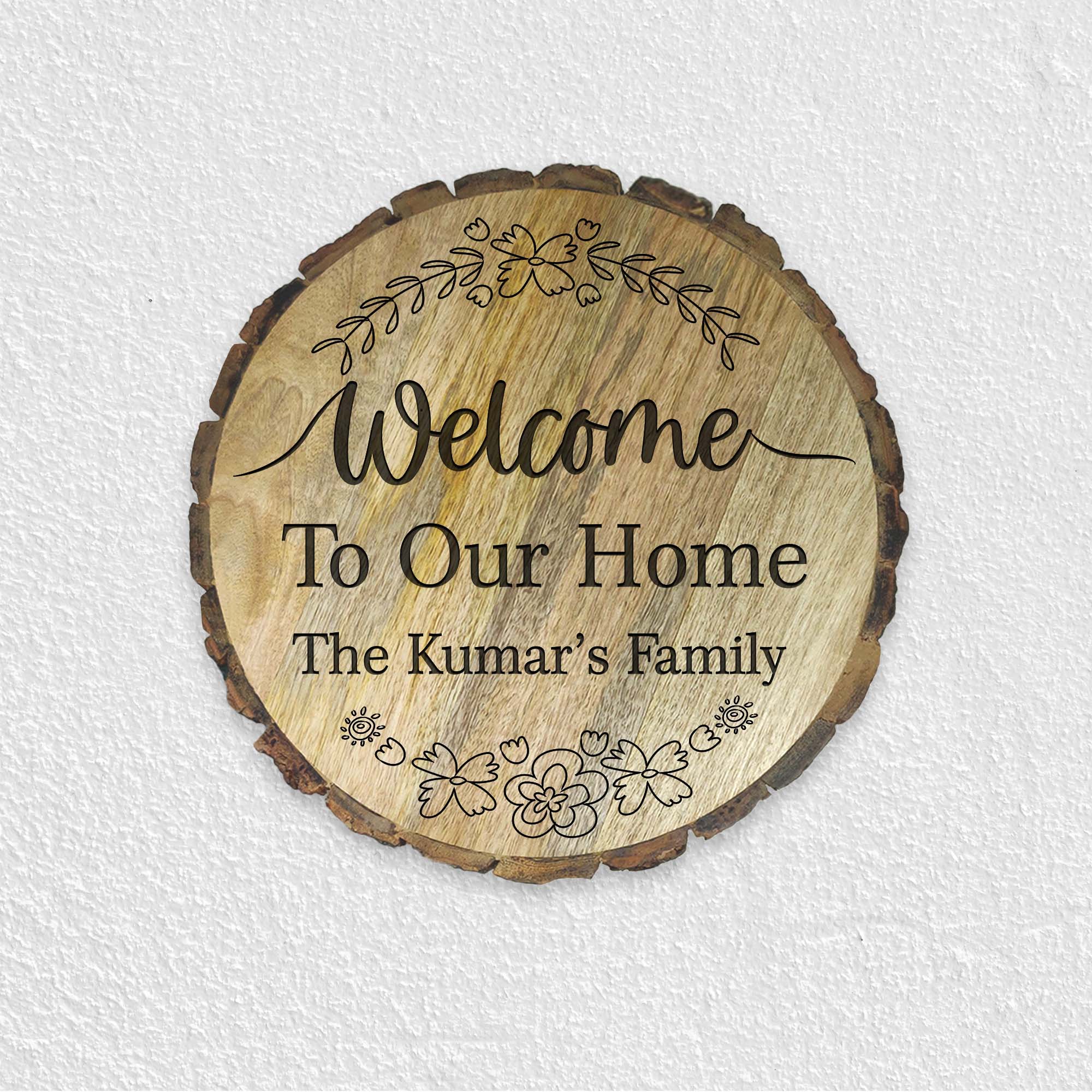Customized Round Name Plate