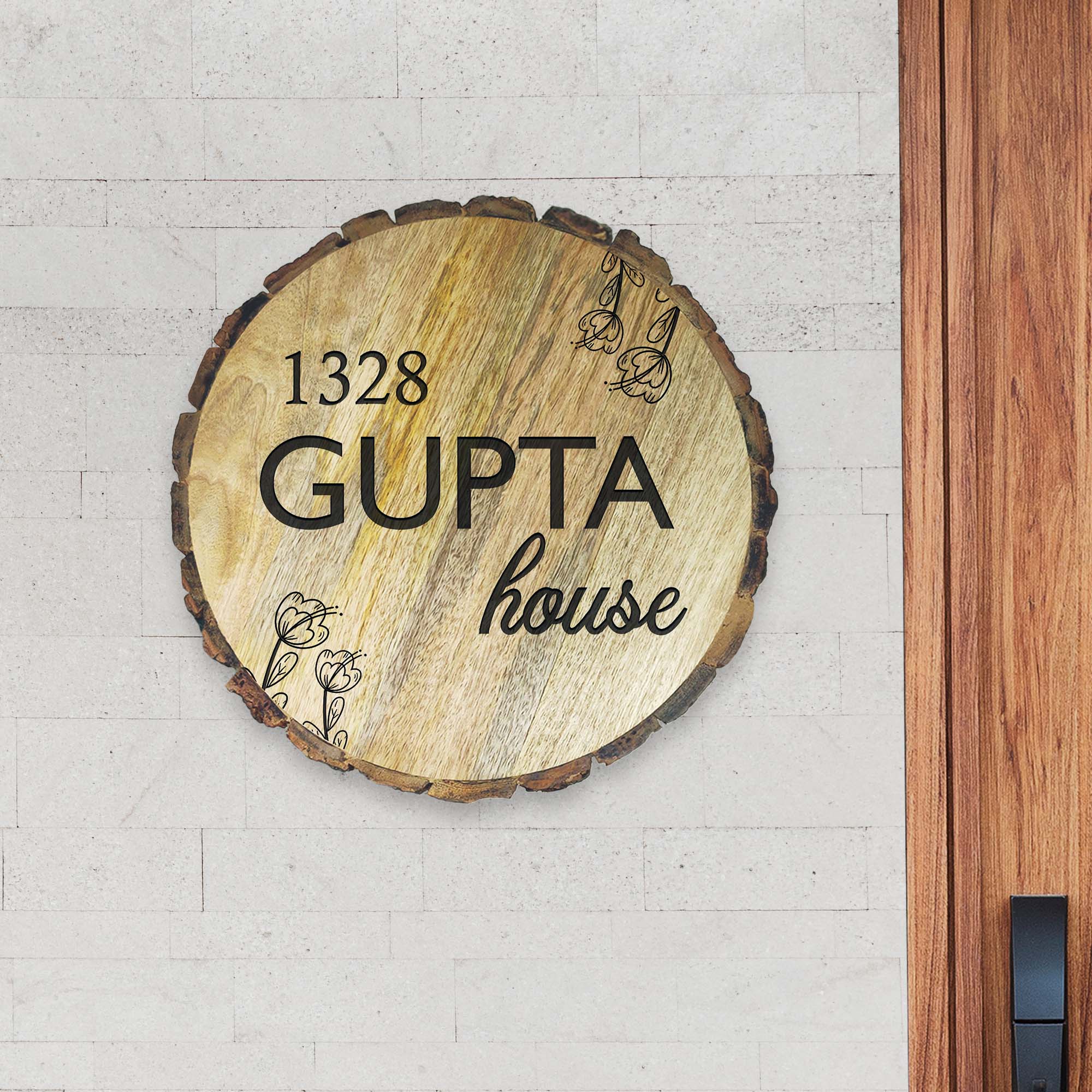 Customized Round Name Plate