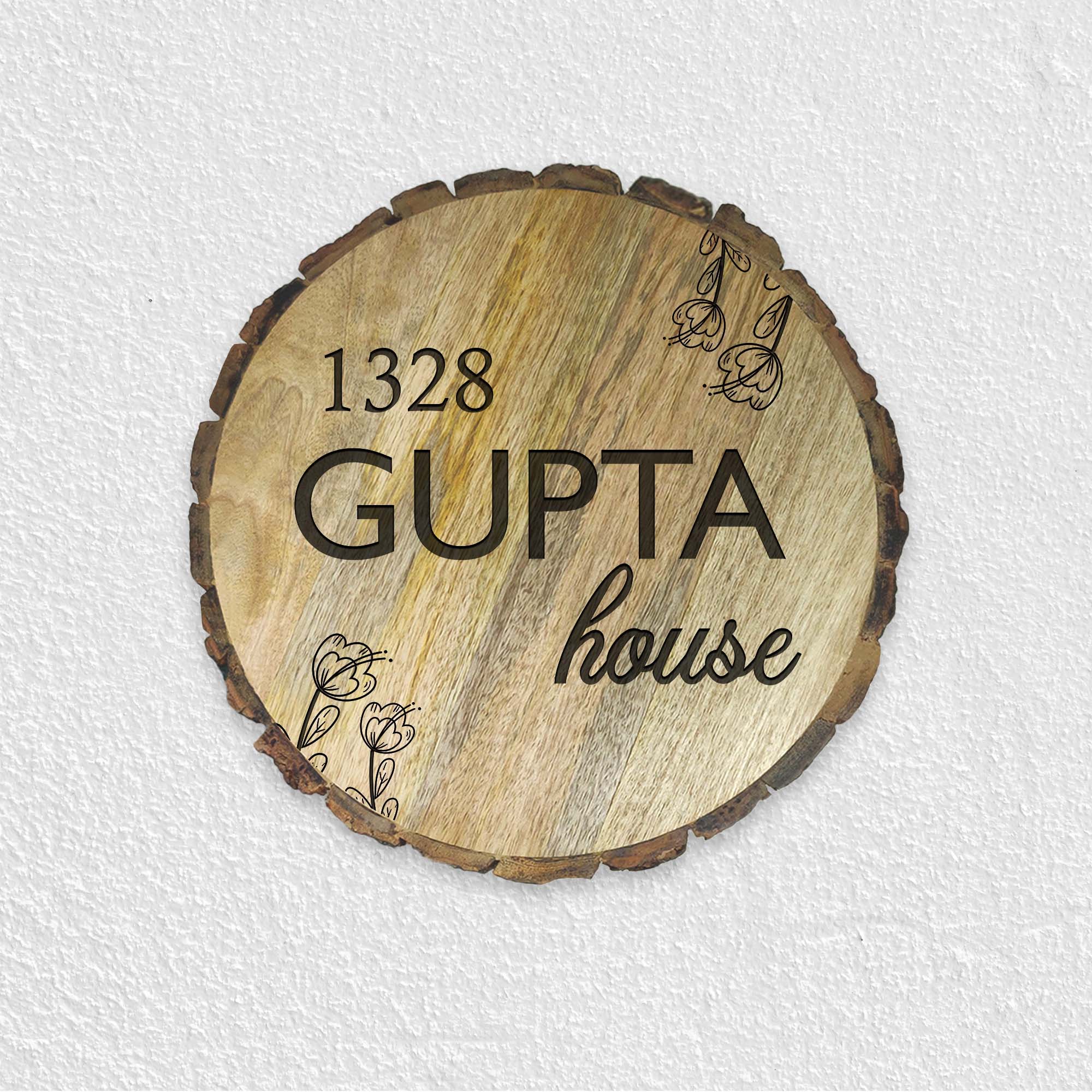 Customized Round Name Plate