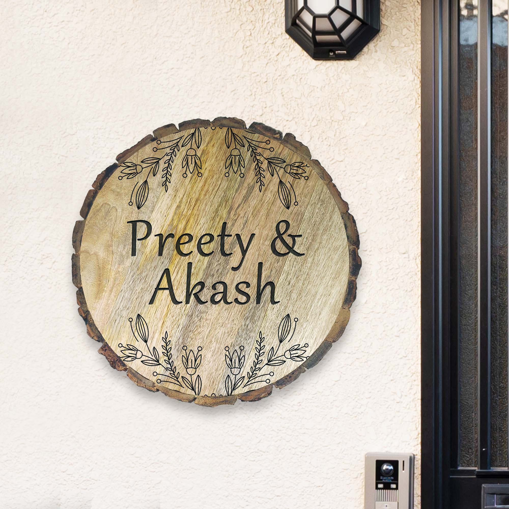 Customized Round Name Plate