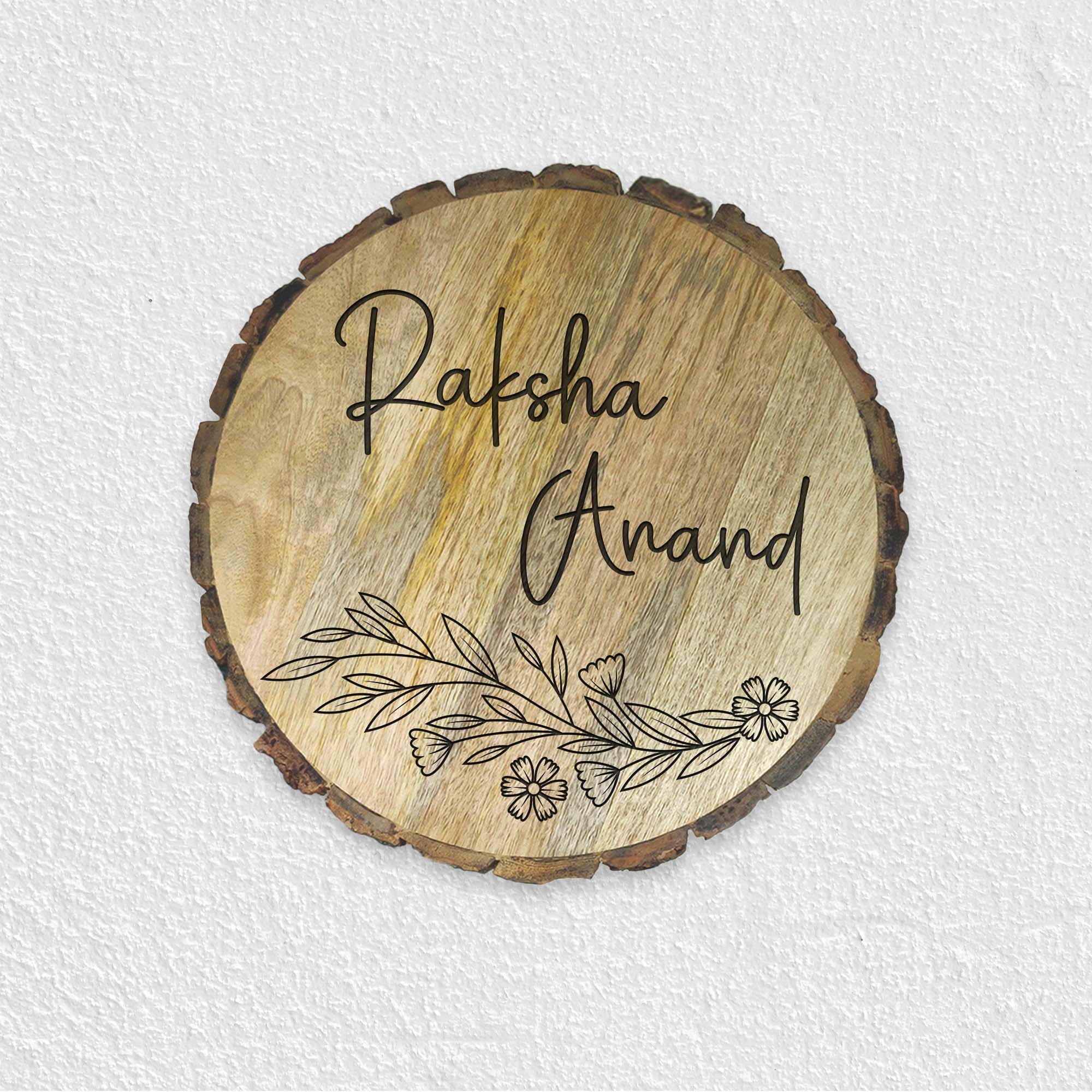 Customized Round Name Plate