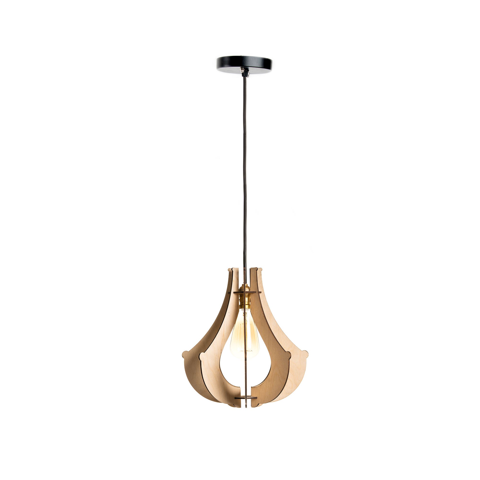 Baaru Birch Wood Ceiling lamp