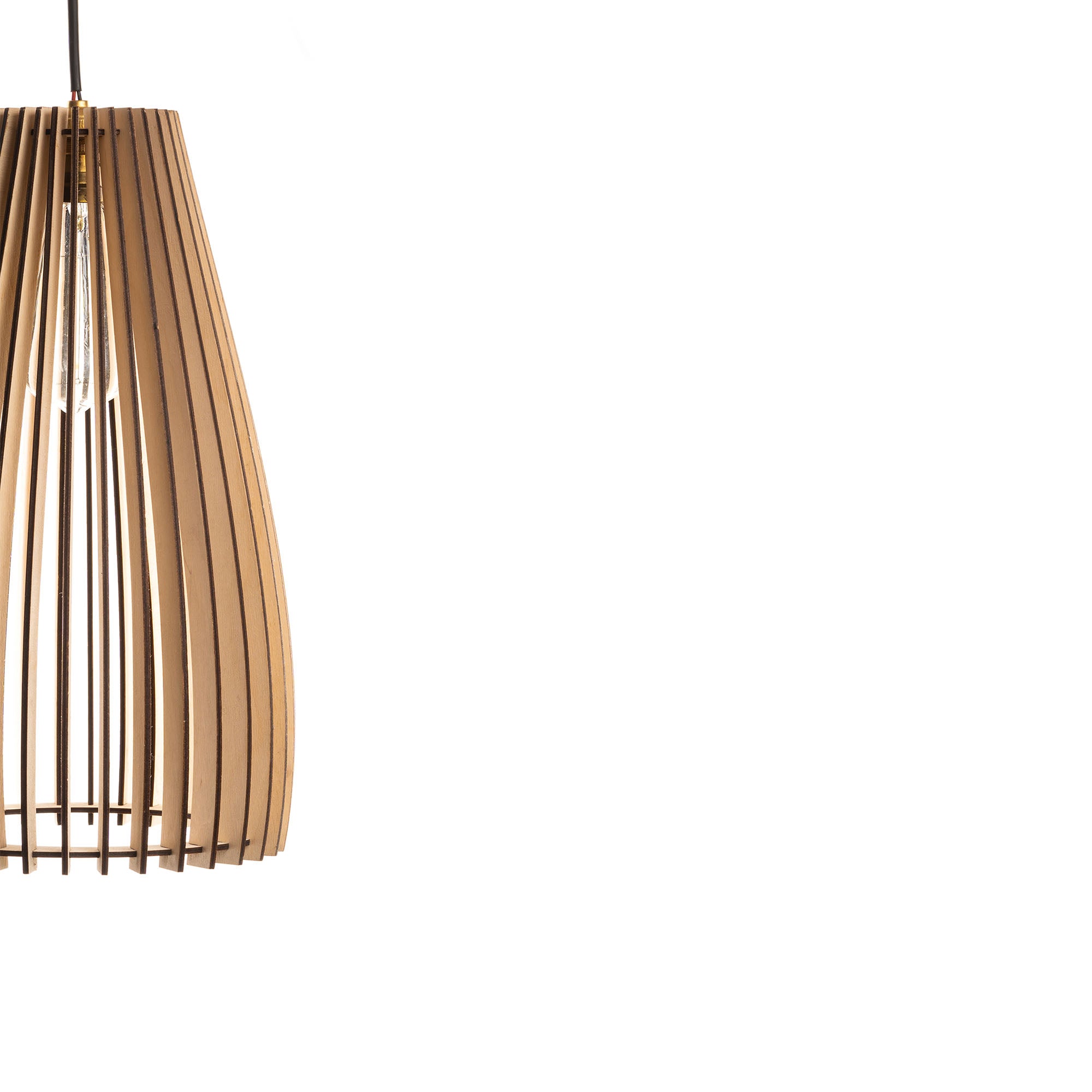 BAHAMA Birch Wood CEILING LAMP