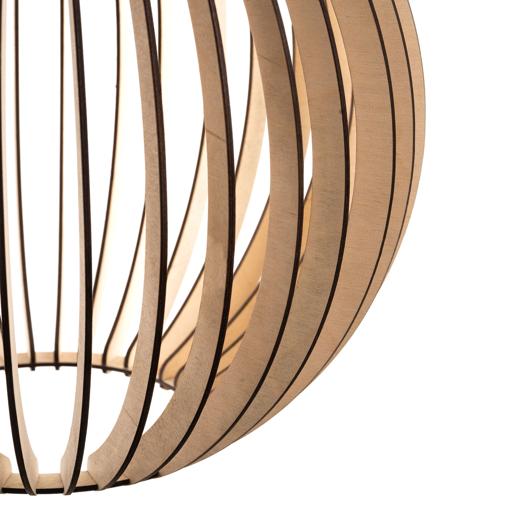 BONGO CEILING Birch Wood LAMP
