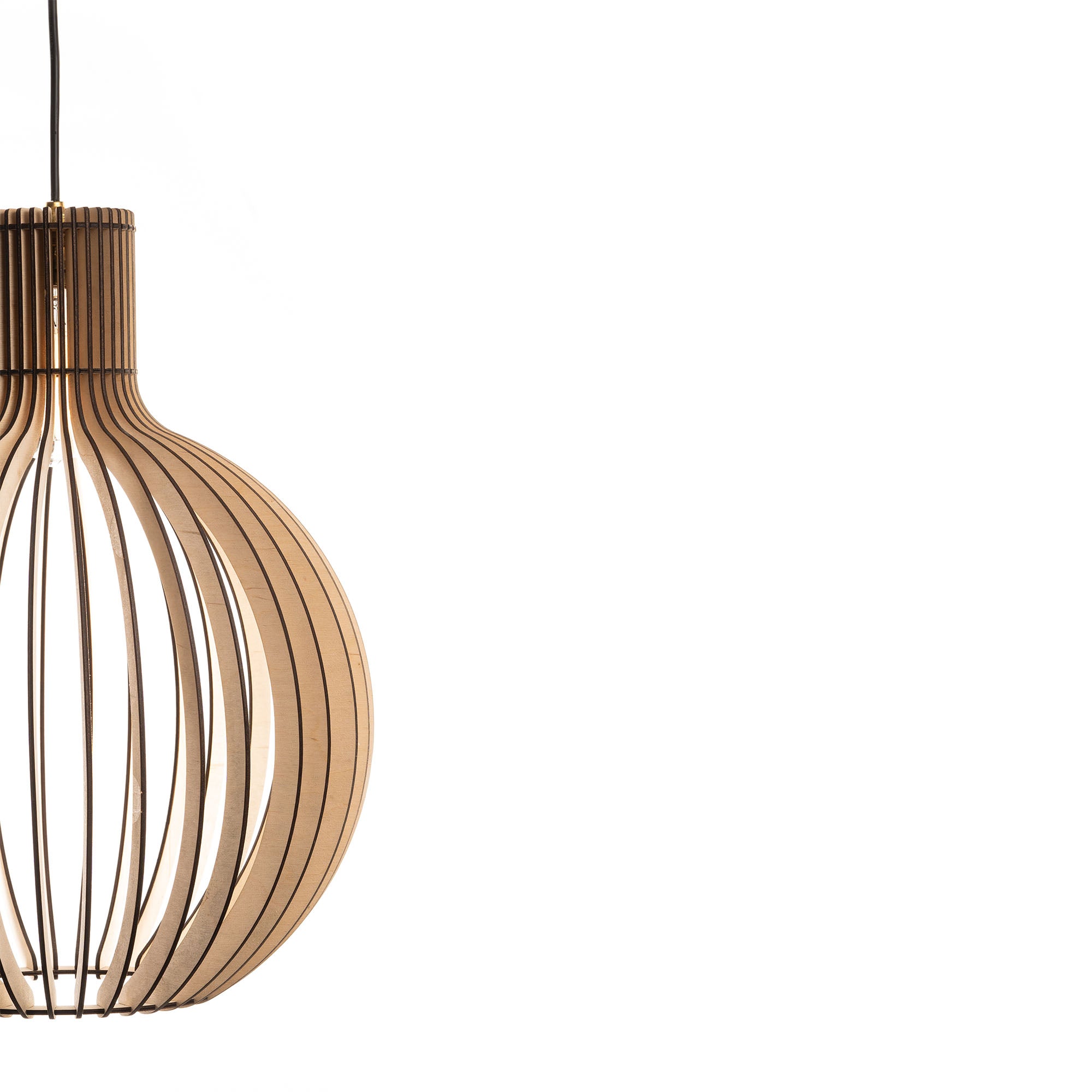 BONGO CEILING Birch Wood LAMP