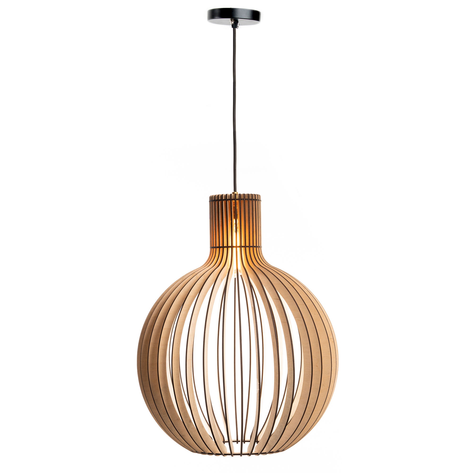BONGO CEILING Birch Wood LAMP