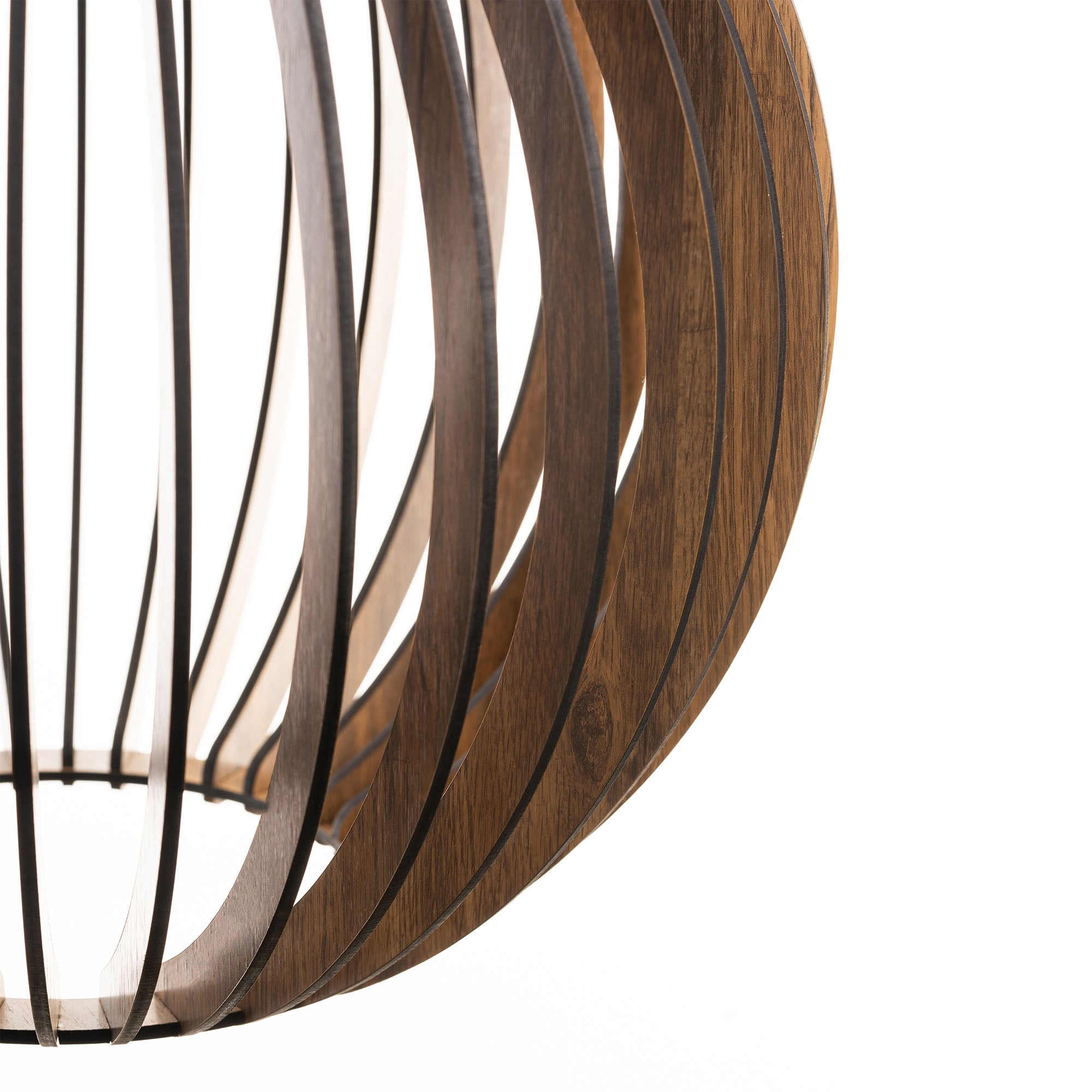 Bongo Ceiling Pine Wood Lamp
