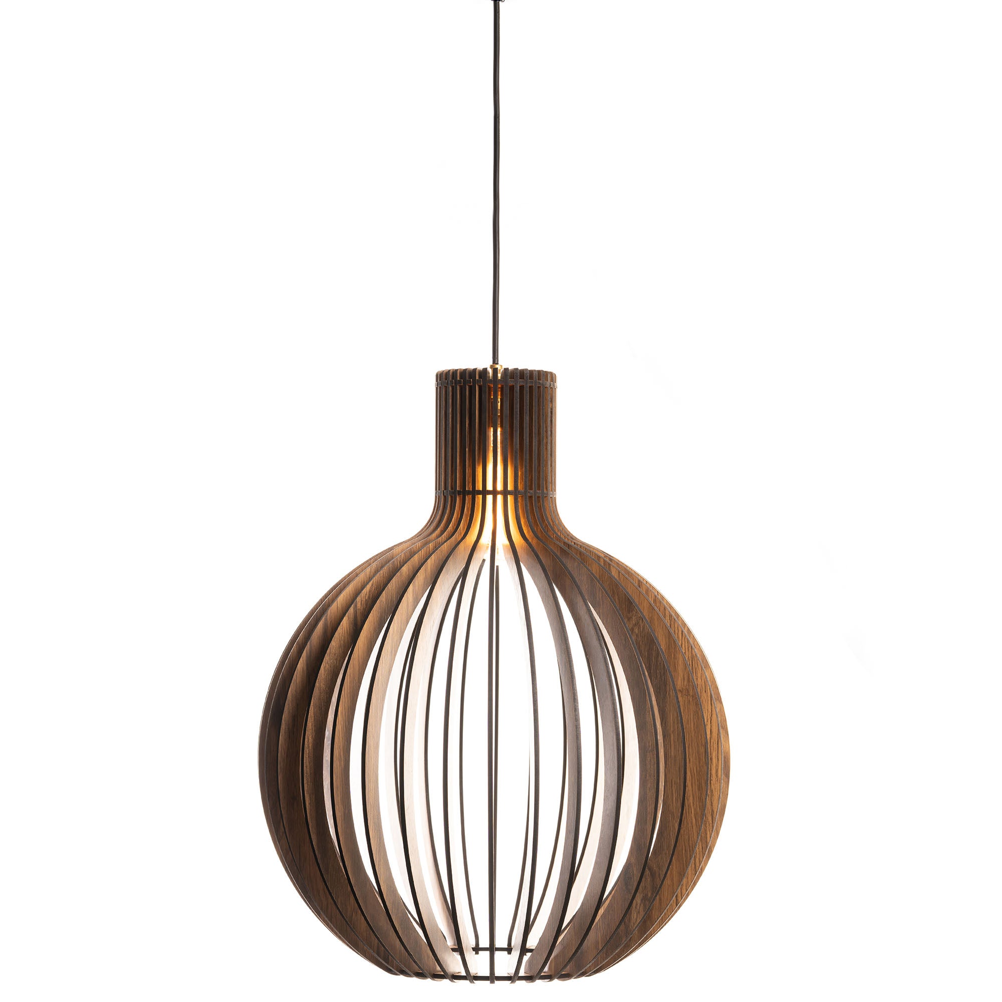 Bongo Ceiling Pine Wood Lamp