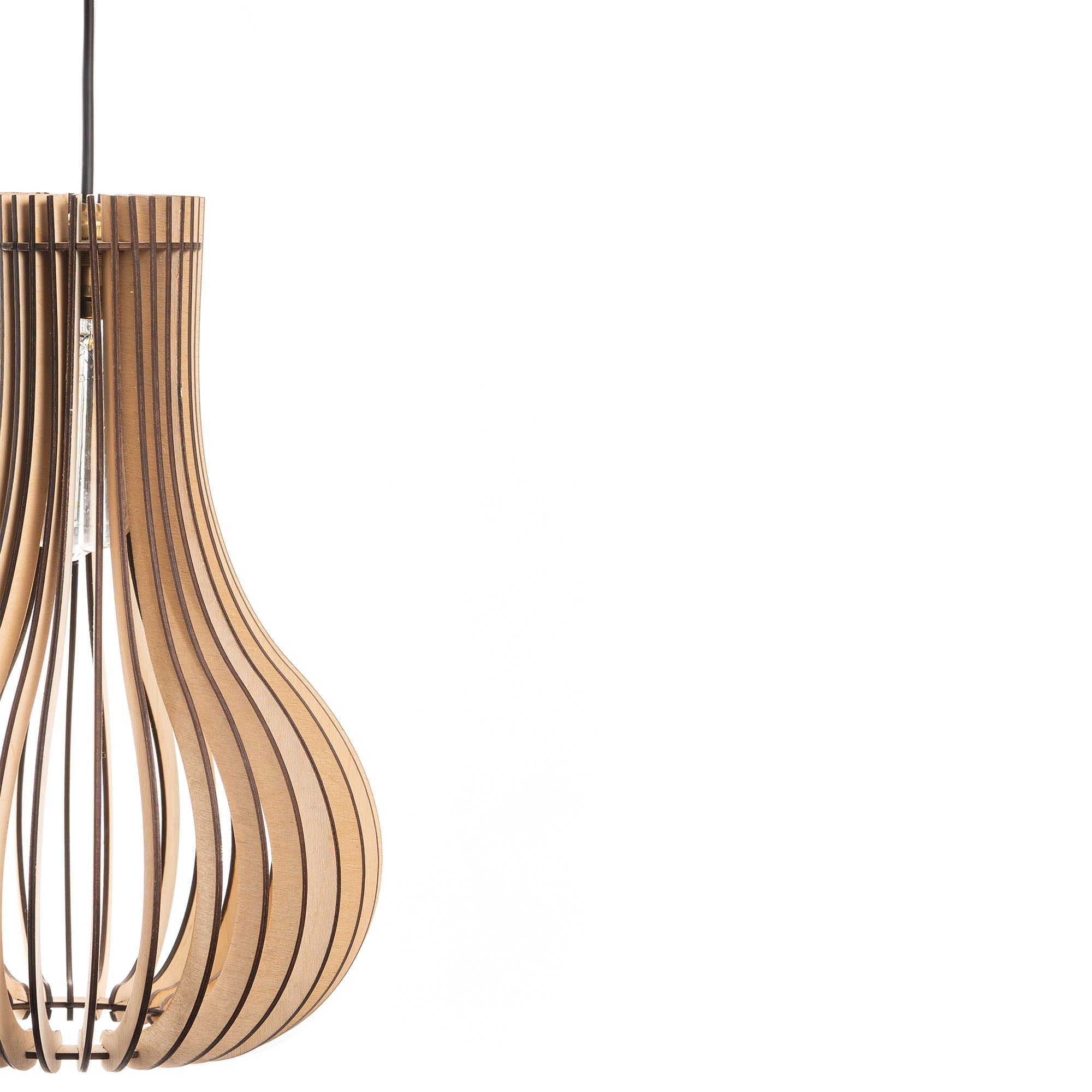BARUA  CEILING Birch Wood LAMP