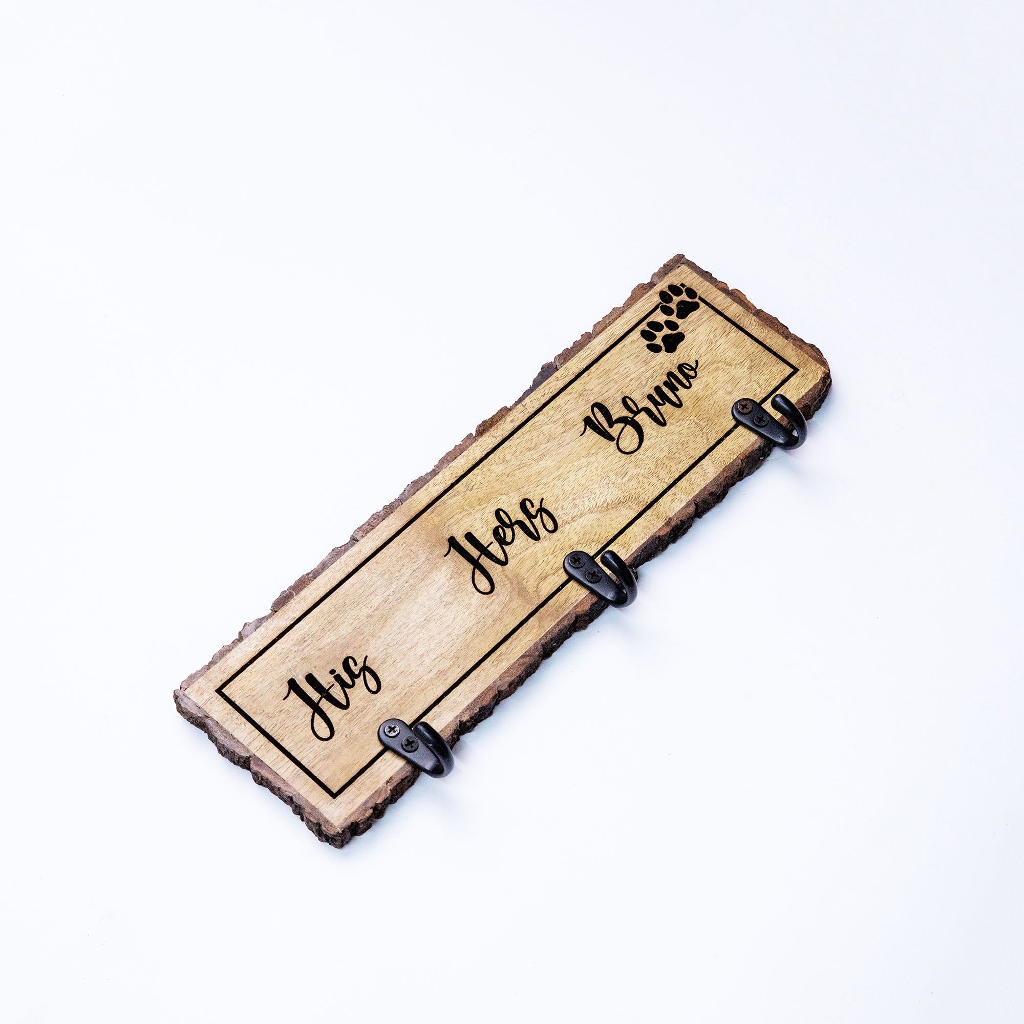 "His Her Bruno" Customized  Key Holder