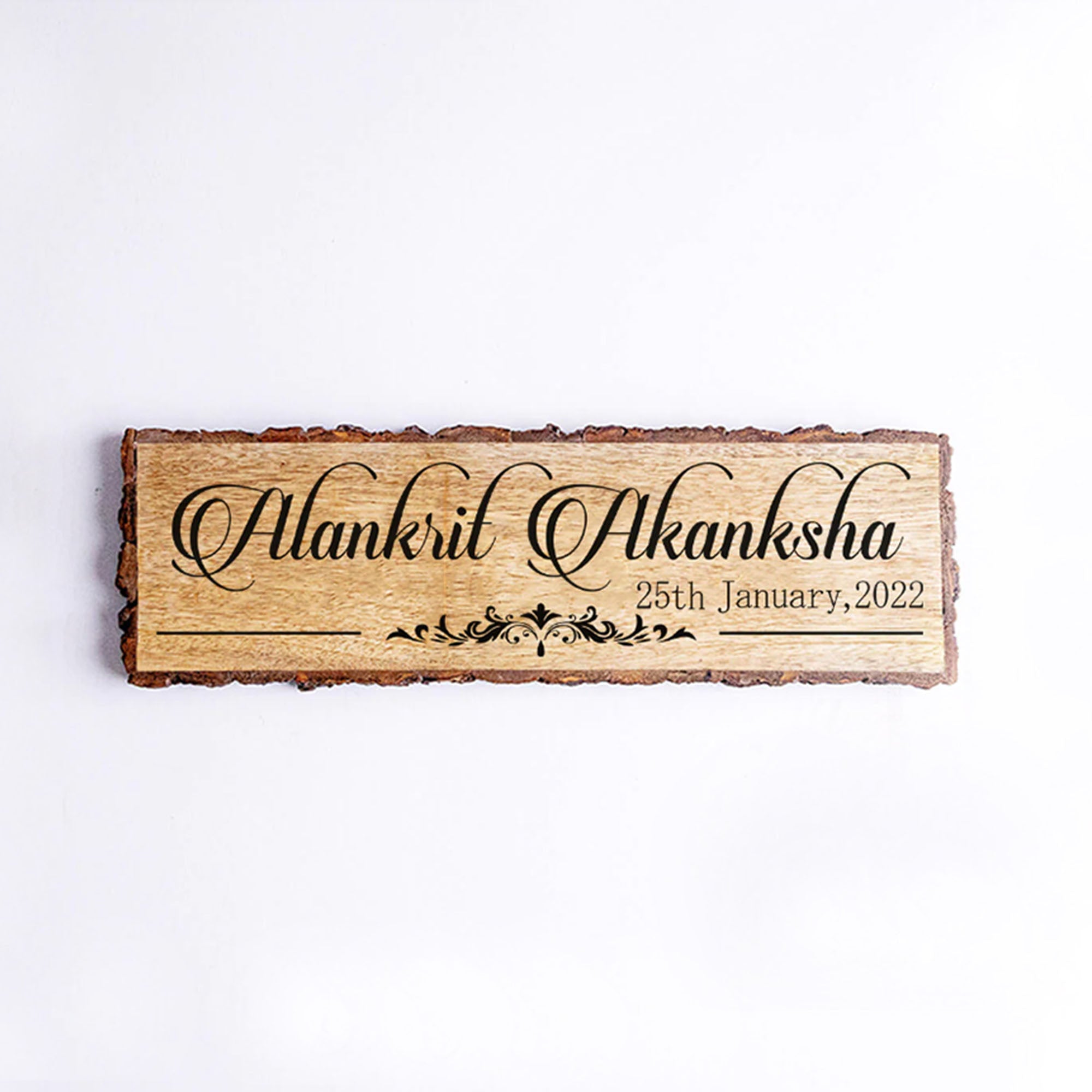 Customized Couple Name with Anniversary Date Plaque