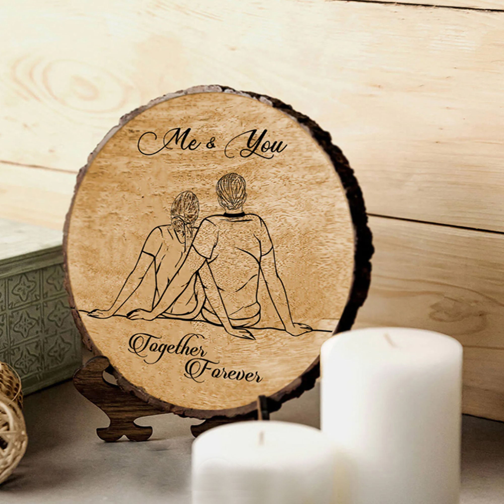Me & You Together Forever Gifting Plaque