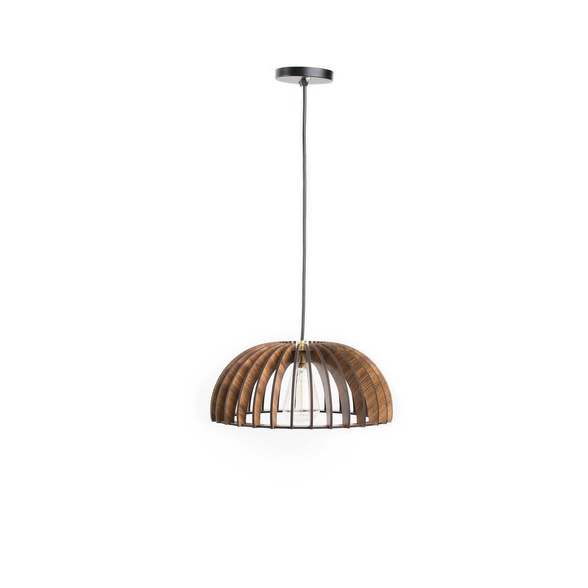 Dome Style Wooden Lamp