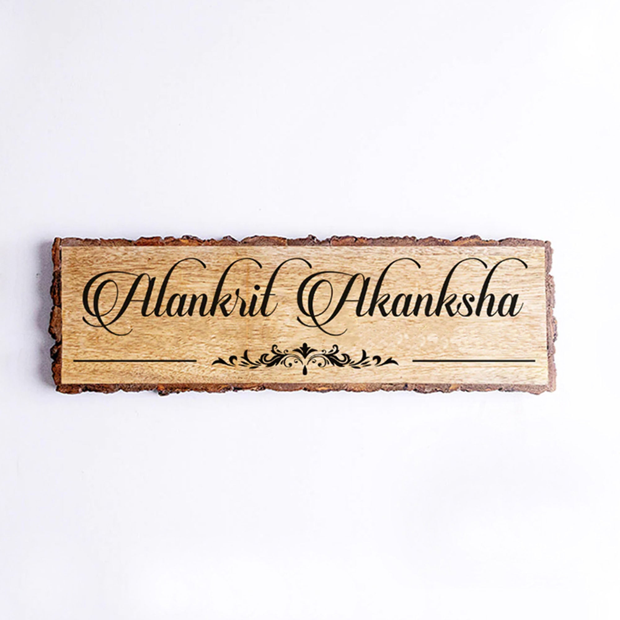 Customized Couple Name Plate Plaque